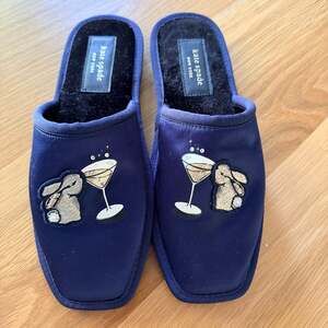 Kate Spade Dove Bunny Slippers